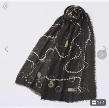 티에두르 내몽골산 알바스 캐시미어 100% 포근한 에어리 스톨