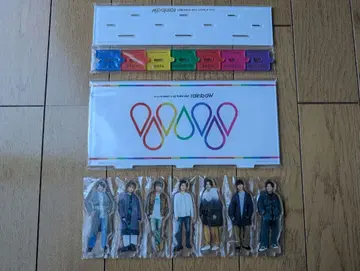 west. rainbow 아크릴 스탠드 8체 세트