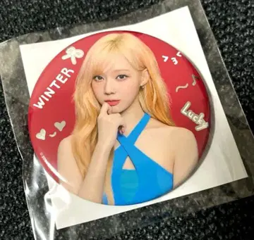 [미사용 새상품] aespa 윈터 랜덤 토이 캔 배지 2024 2