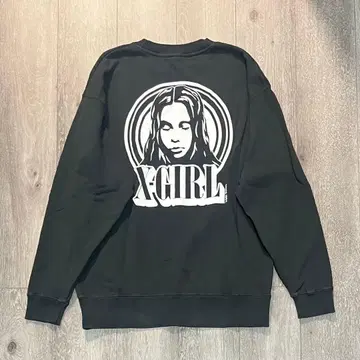 엑스걸 맨투맨 상의 트레이닝복 여성용