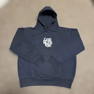 GOD BLESS YOU 후디 후드티 네이비