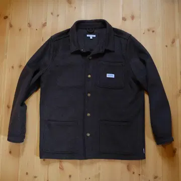 BANKS 다크 브라운 울 자켓