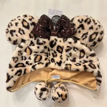 미니 팬캡 디즈니 표범 무늬