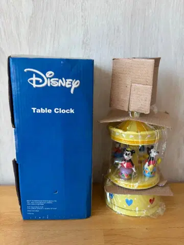 디즈니 테이블 시계 빈티지