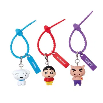 짱구는 못말려 컬러풀 멀티 참 신짱 부리부리몬 시로