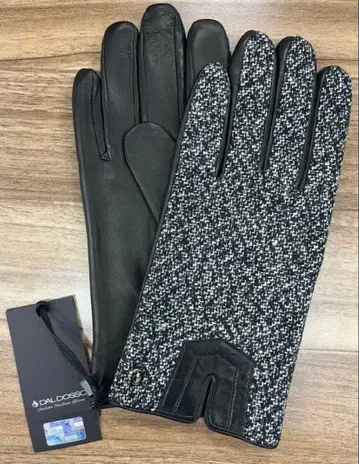 DAL DOSSO 가죽 장갑 블랙 8