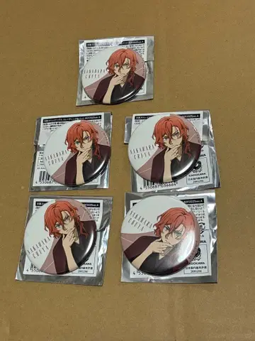 AGF 2025 문호 스트레이독스 나카하라 츄야 캔뱃지 5개