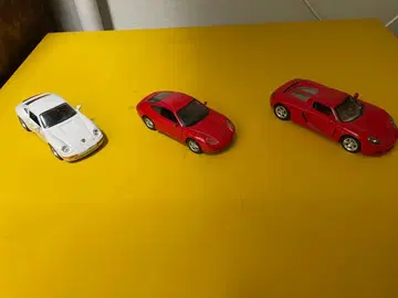 포르쉐 3대 세트 화이트 레드