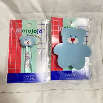 새상품 LOWRYSFARM mojojojo 바 립 캡 키참