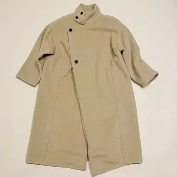 [새상품급] IEDIT 이디트 스탠드 카라 롱 코트 빅 사이즈 3L