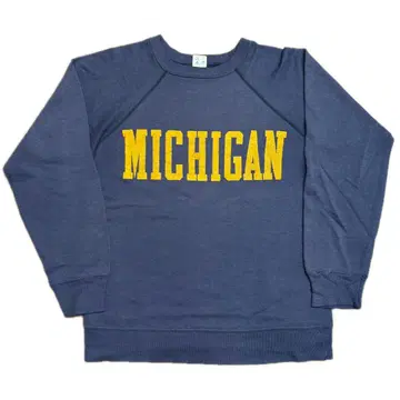 80년대 트리코 태그 후기 MICHIGAN 맨투맨 칼리지 페이드