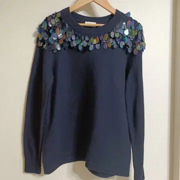 DRIES VAN NOTEN 스팽글 스웨터