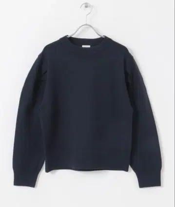 [ UR TECH 200일 니트 ] 숄더 턱 풀오버 (네이비)