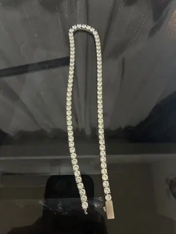 Glitter 테니스 체인 목걸이