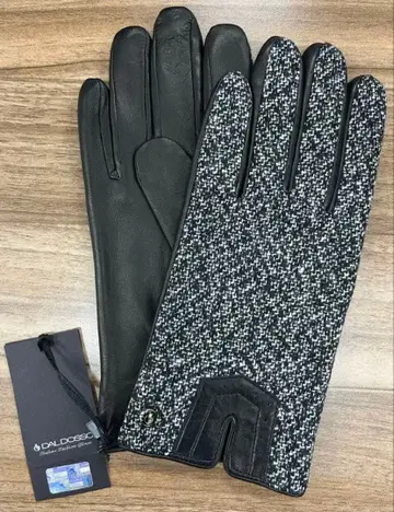 DAL DOSSO 가죽 장갑 블랙 8