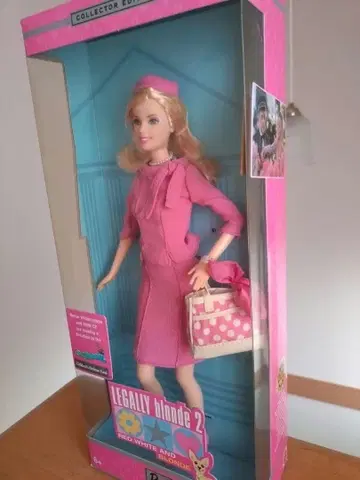 바비 인형 새상품 큐티 블론드 레어 핑크