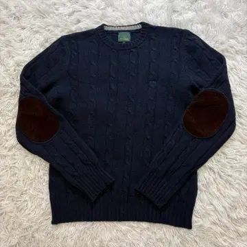 Henry Cotton's 울 케이블 니트탑