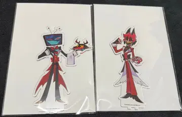 해즈빈 호텔 애니메이트 카페 아크릴 스탠드 알래스터 복스