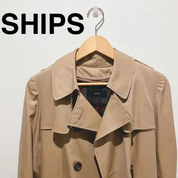 [ 새상품급 ] SHIPS 베이지 트렌치코트 38