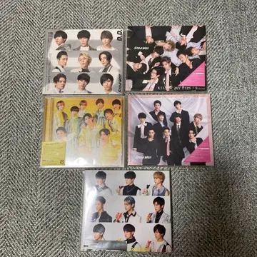 SnowMan CD 5장 세트