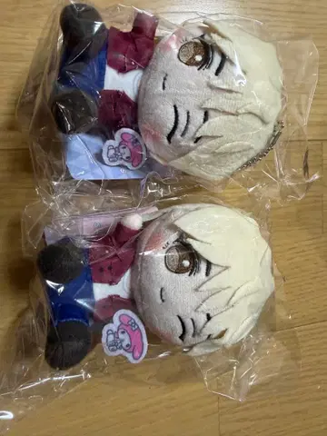 세부치 산리오 아이돌 캐릭터 봉제 인형 2개 세트