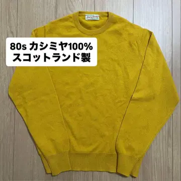 80s 스코틀랜드제 캐시미어 100% scott&charters