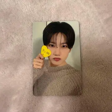 treasure 회장 한정 트레이딩 카드 준규