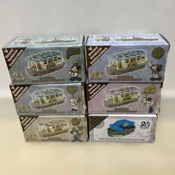 디즈니씨 20주년 토미카 6대 세트