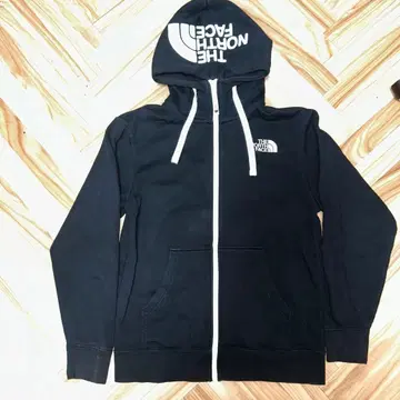 THE NORTH FACE 풀 집업 후드티 블랙