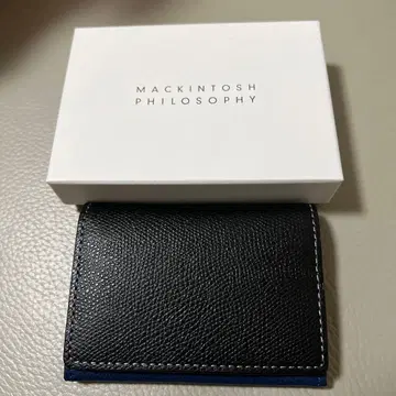 MACKINTOSH PHILOSOPHY 명함지갑 블랙 블루