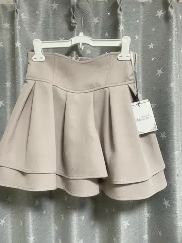 미셸 마카롱 스커트 더스티 핑크 S