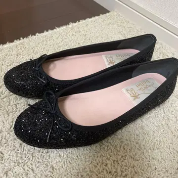 Laura lea 라우라 레어 블랙 발레 슈즈