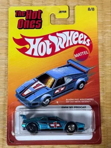 새상품급 핫휠 The Hot Ones BMW M1 오류품