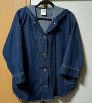 [ 스칼라 ] 후드티 데님 자켓