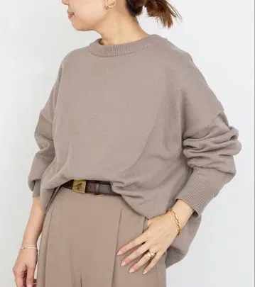 deuxieme classe 베이직 니트