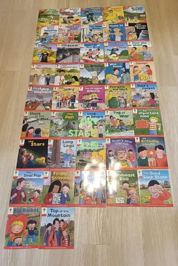 ORT STAGE4 영어 그림책 42권 세트