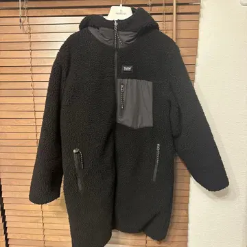 노리즈 TAION 타이온 후드 부착 리버서블 다운 S 보아 코트