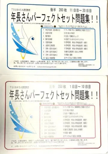[ 초등학교 수험 ] TSUBASA 교육 통신 문제집