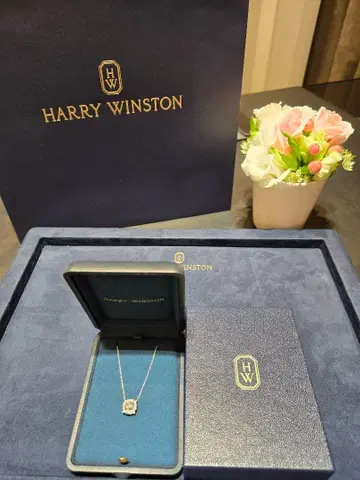 해리 윈스턴 다이아몬드 펜던트 목걸이