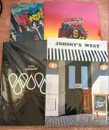 쟈니즈 WEST 팜플렛 묶음 판매 WEST.