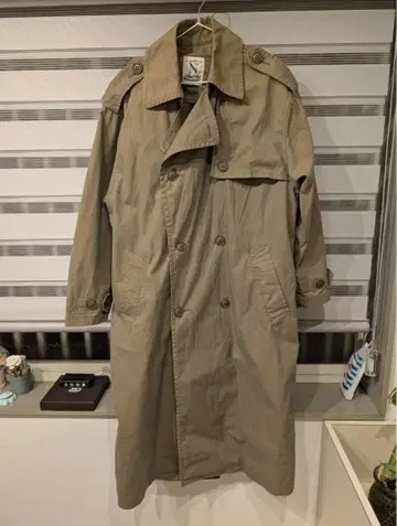 빈티지 RNA 베이지 트렌치코트