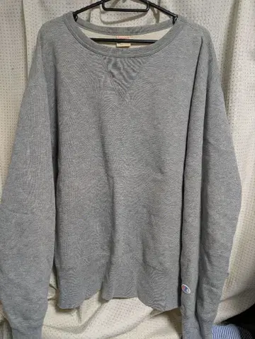 Champion 그레이 맨투맨 L 사이즈