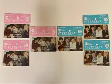 산토리 산토리 SEVENTEEN 오리지널 스티커 2종 3세트
