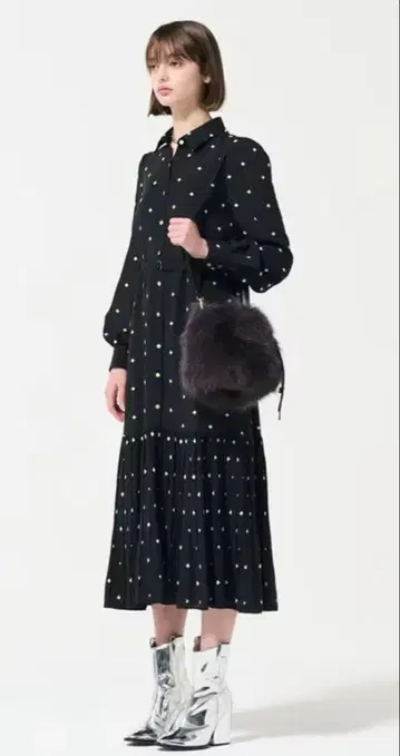 미사용 새상품 멀티웨이 퍼 백