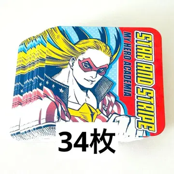 나의 히어로 아카데미아 원화전 아트 코스터 스타 앤 스트라이프