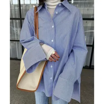 CLANE 스트라이프 셔츠