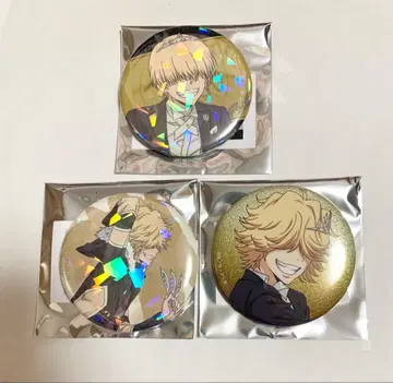 REBORN 리본 홀로그램 캔뱃지 연미복 옥좌 보폭 벨페골