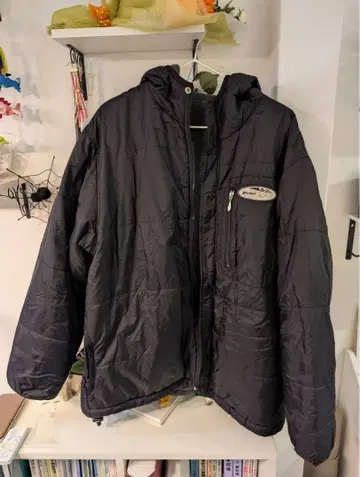 Piko 피코 블랙 플리스 자켓 리버서블