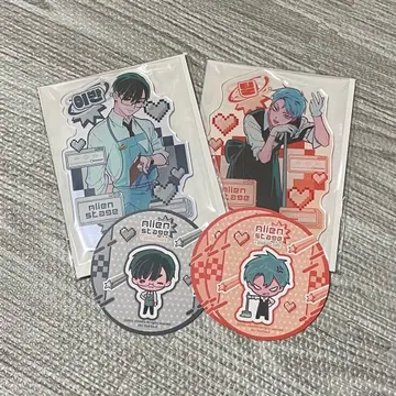 에이리언 스테이지 아크릴 스탠드 애니메이트 카페 코스터