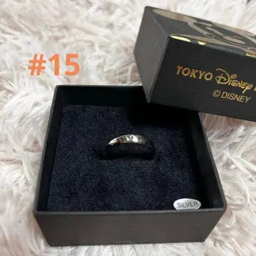 SALE! 도쿄 디즈니 리조트 실버 반지 미키 #15 15호 박스 포함
